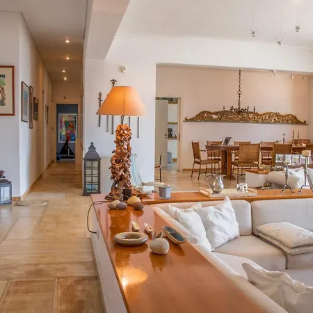Panoramic 6-bdr With Private Pool By Explore Андрос